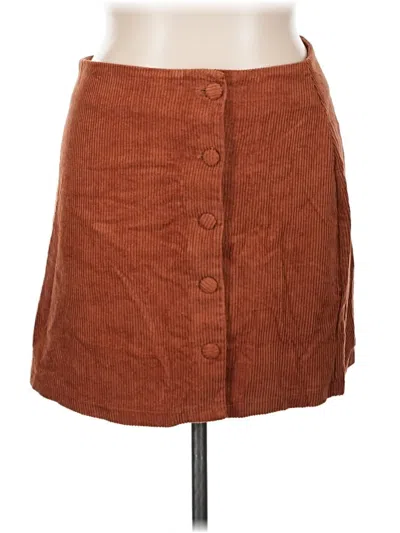 Pre-owned Lulus Casual Skirt In Brown
