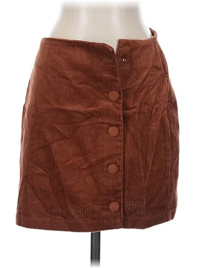 Pre-owned Lulus Casual Skirt In Brown