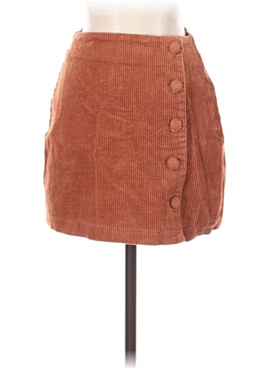 Pre-owned Lulus Casual Skirt In Brown