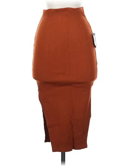 Lulus Casual Skirt In Brown