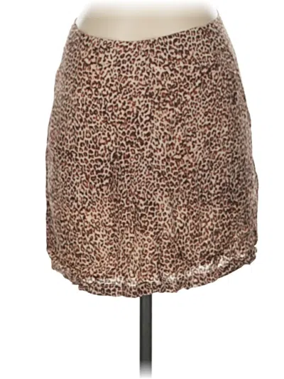 Pre-owned Lulus Casual Skirt In Brown