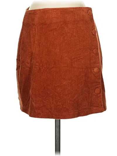 Pre-owned Lulus Casual Skirt In Brown