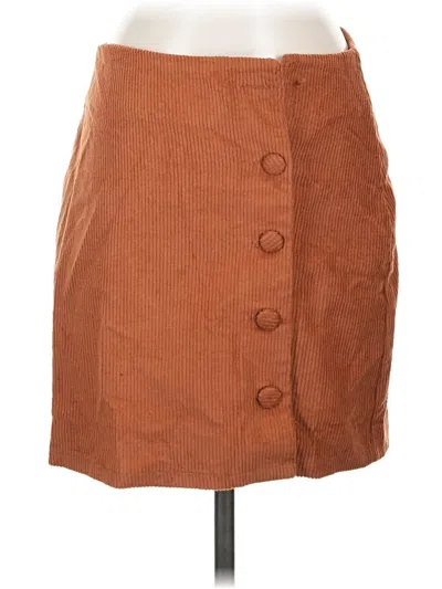 Pre-owned Lulus Casual Skirt In Brown