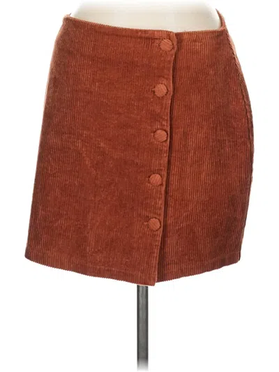 Pre-owned Lulus Casual Skirt In Brown