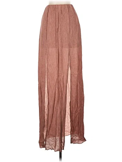 Pre-owned Lulus Casual Skirt In Brown