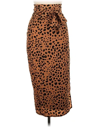 Pre-owned Lulus Casual Skirt In Brown
