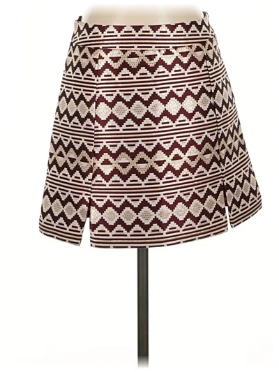 Pre-owned Lulus Casual Skirt In Burgundy
