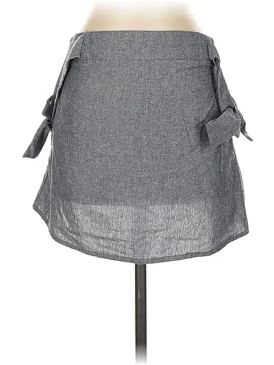 Pre-owned Lulus Casual Skirt In Gray