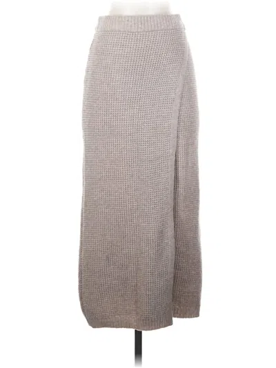Pre-owned Lulus Casual Skirt In Gray