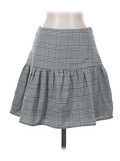 Pre-owned Lulus Casual Skirt In Gray