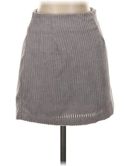 Pre-owned Lulus Casual Skirt In Gray