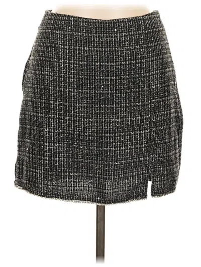 Pre-owned Lulus Casual Skirt In Gray
