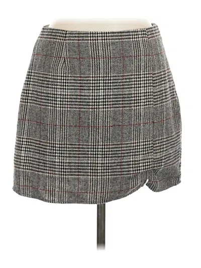 Pre-owned Lulus Casual Skirt In Gray