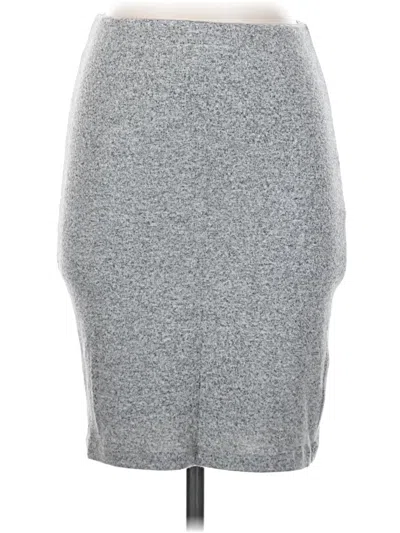 Pre-owned Lulus Casual Skirt In Gray