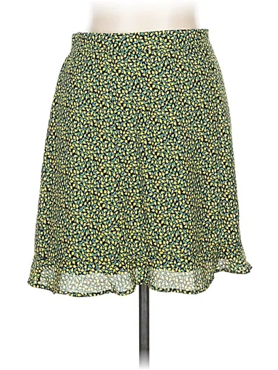 Pre-owned Lulus Casual Skirt In Green