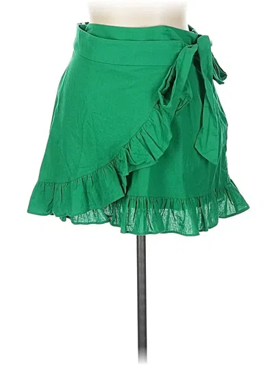 Pre-owned Lulus Casual Skirt In Green