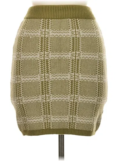 Pre-owned Lulus Casual Skirt In Green