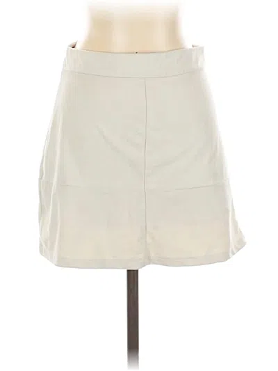 Pre-owned Lulus Casual Skirt In Ivory