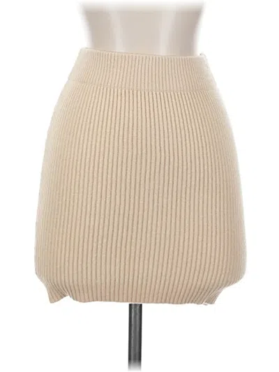 Pre-owned Lulus Casual Skirt In Ivory