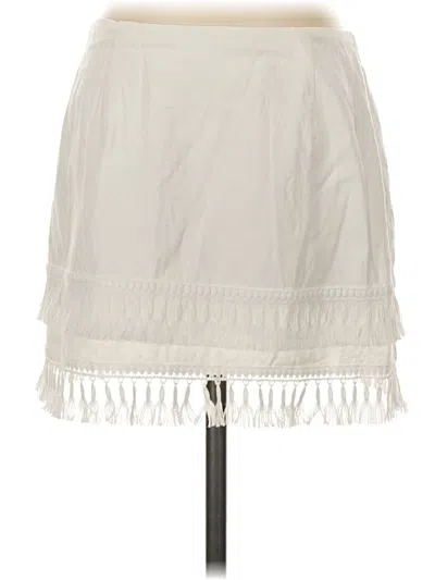 Pre-owned Lulus Casual Skirt In Ivory