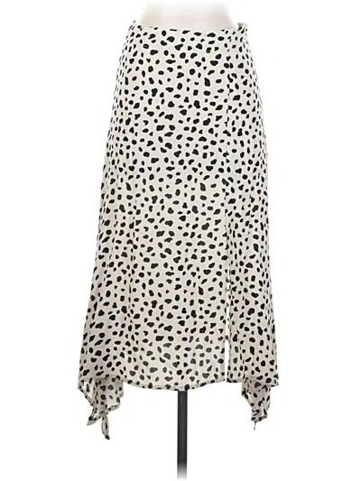 Pre-owned Lulus Casual Skirt In Ivory