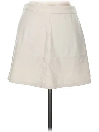 Pre-owned Lulus Casual Skirt In Ivory