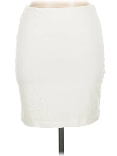 Pre-owned Lulus Casual Skirt In Ivory