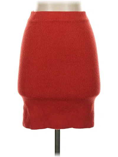 Pre-owned Lulus Casual Skirt In Orange