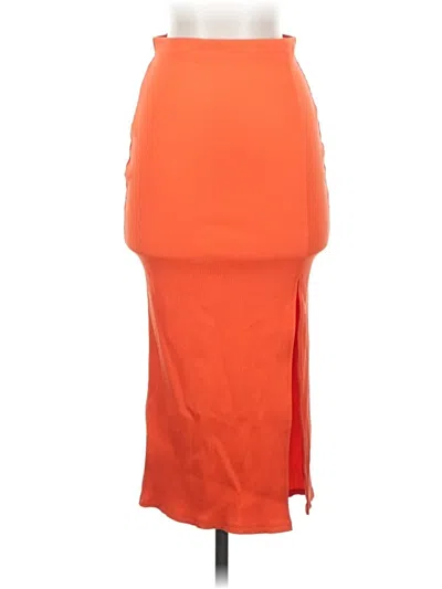 Pre-owned Lulus Casual Skirt In Orange