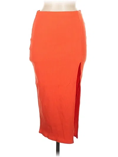Pre-owned Lulus Casual Skirt In Orange