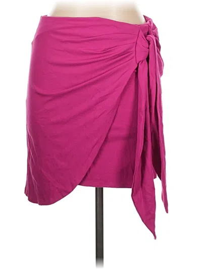 Pre-owned Lulus Casual Skirt In Pink