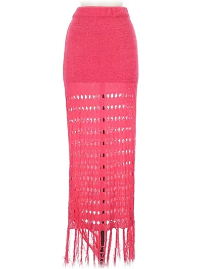 Pre-owned Lulus Casual Skirt In Pink