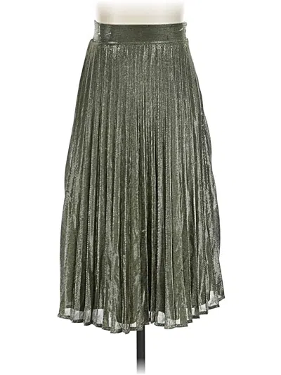 Pre-owned Lulus Casual Skirt In Silver