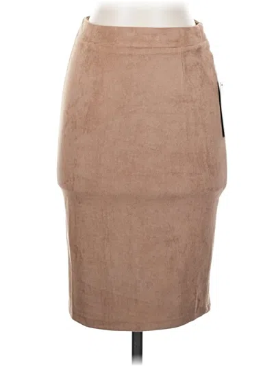 Pre-owned Lulus Casual Skirt In Tan