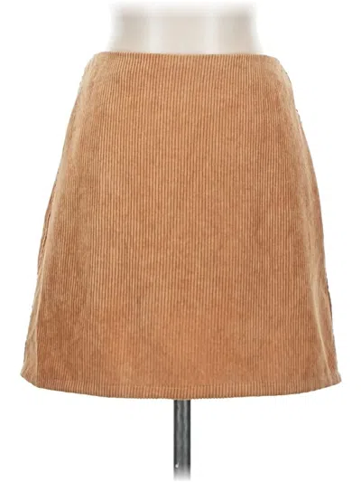 Pre-owned Lulus Casual Skirt In Tan