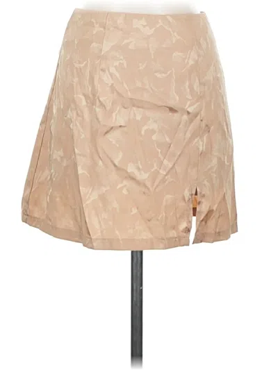 Pre-owned Lulus Casual Skirt In Tan