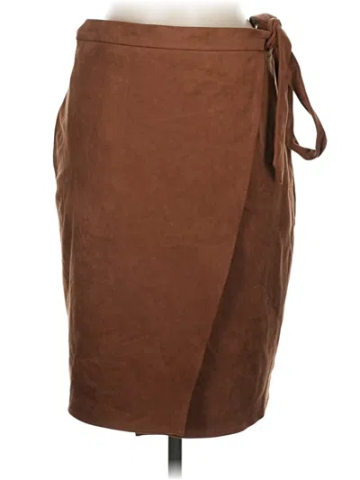 Pre-owned Lulus Casual Skirt In Tan