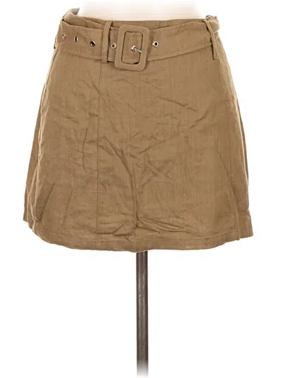 Pre-owned Lulus Casual Skirt In Tan