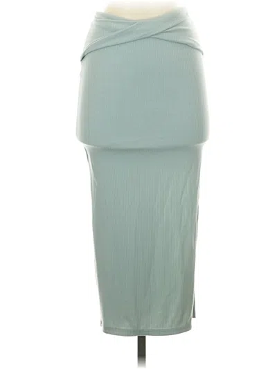 Pre-owned Lulus Casual Skirt In Teal