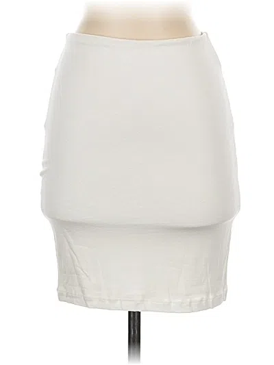 Pre-owned Lulus Casual Skirt In White