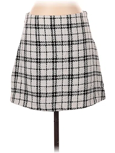 Lulus Casual Skirt In White