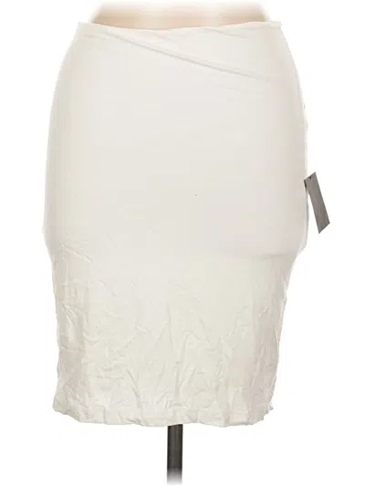 Lulus Casual Skirt In Neutral