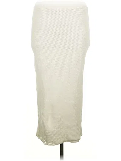 Pre-owned Lulus Casual Skirt In White