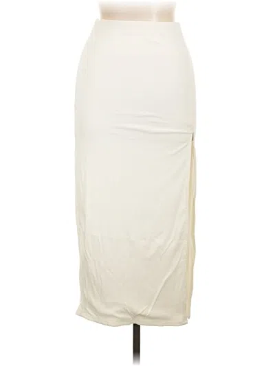 Pre-owned Lulus Casual Skirt In White