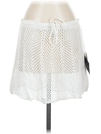 Pre-owned Lulus Casual Skirt In White
