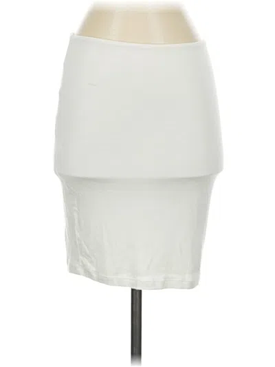 Pre-owned Lulus Casual Skirt In White
