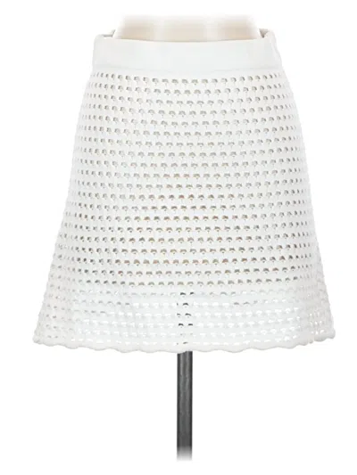 Pre-owned Lulus Casual Skirt In White