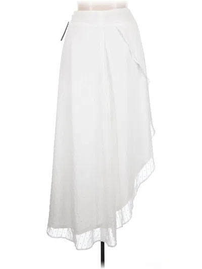 Lulus Casual Skirt In White