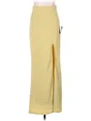Lulus Casual Skirt In Yellow