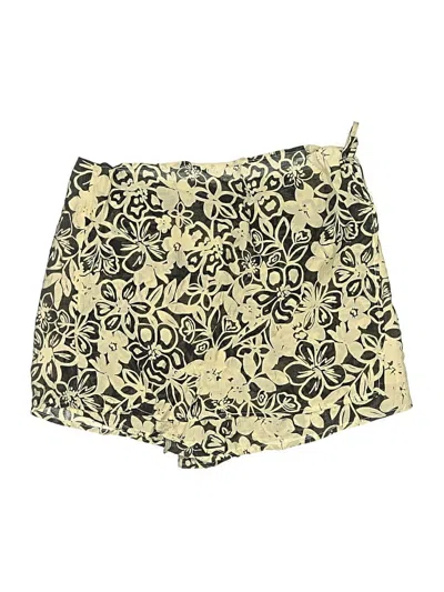 Pre-owned Lulus Casual Skirt In Yellow